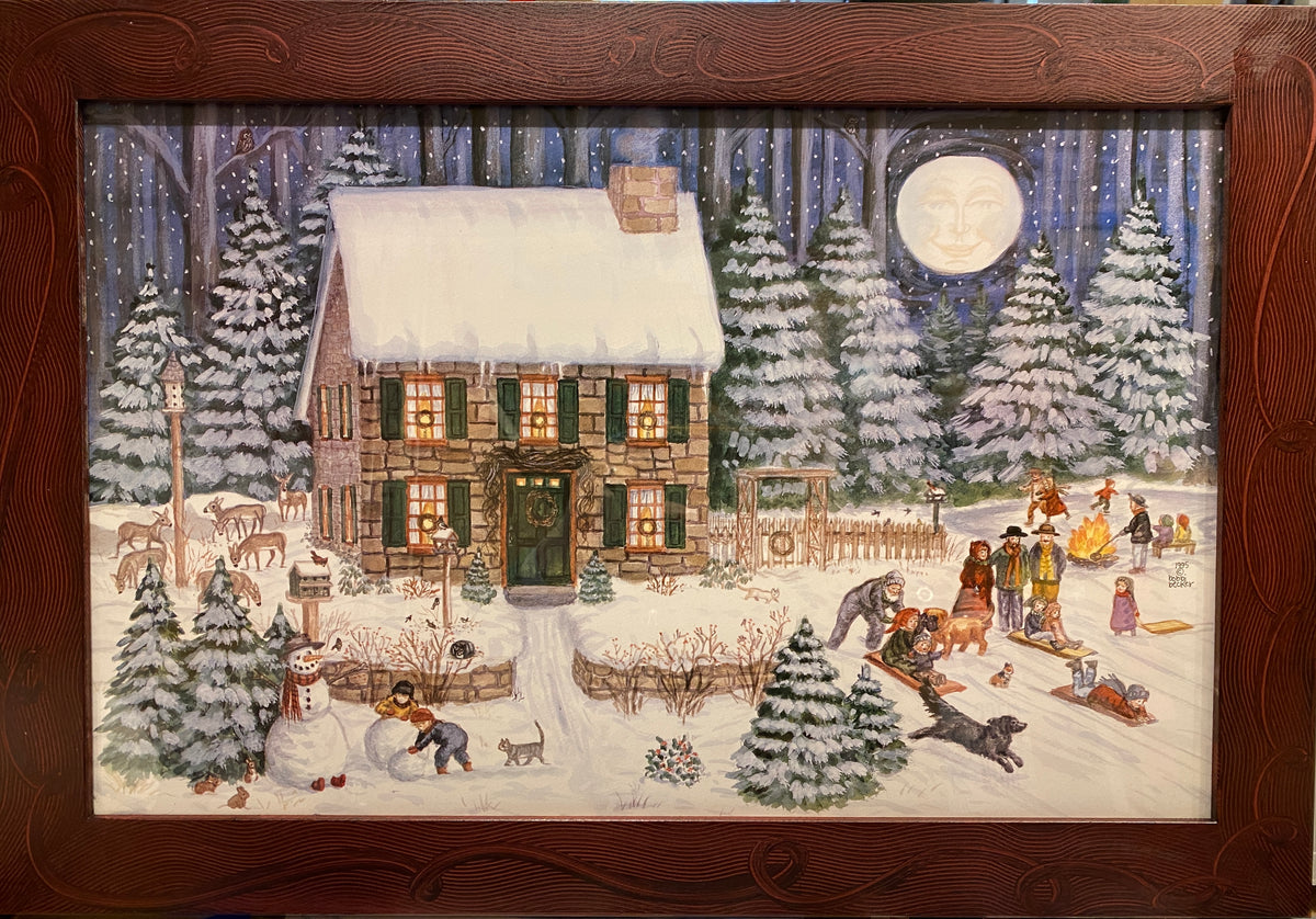 My House” 14x22 – the bobbi becker gallery