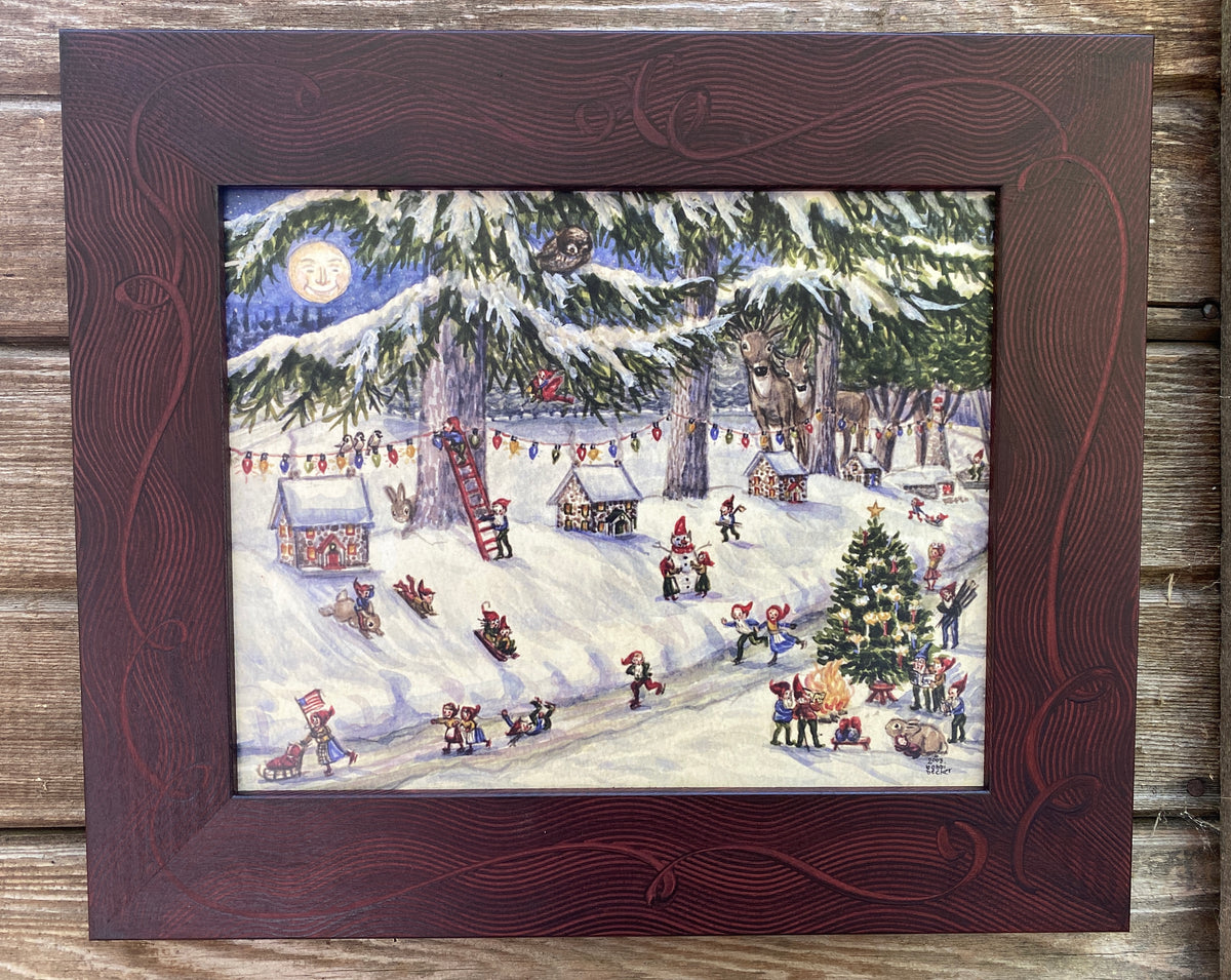 Hildyville in Winter” 8x10 Abbottstown ,PA – the bobbi