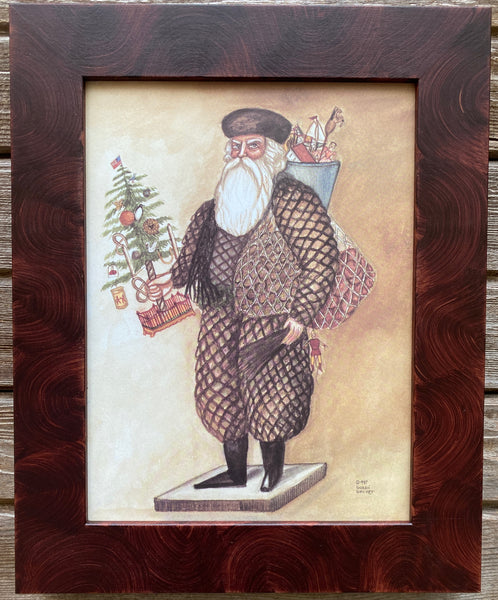 "Pine Cone Woodsie Santa"