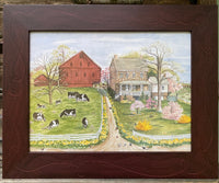 "Springtime on the Farm" 9x12