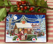 Christmas Tree Ornaments - Wooden Large - 3” x 4.5”