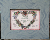 Home Is Where Your Mom Is, Mother's Day Gift, Watercolor Print