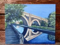 The Manayunk Bridge Original Acrylic Painting on Canvas