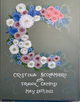 Wedding Gifts Hand Painted Canvas