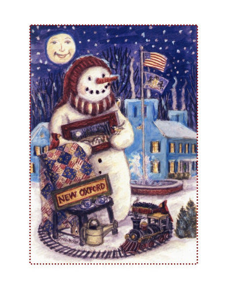 New Oxford Frosty card