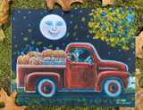 "Pumpkin Truck" 8x10