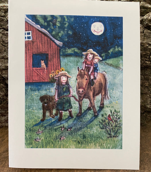 Full Moon Ride- Card