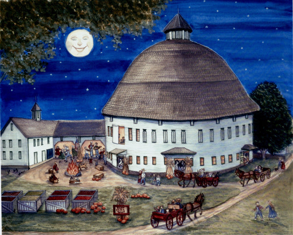 "Barn Dance At The Round Barn"  8x10
