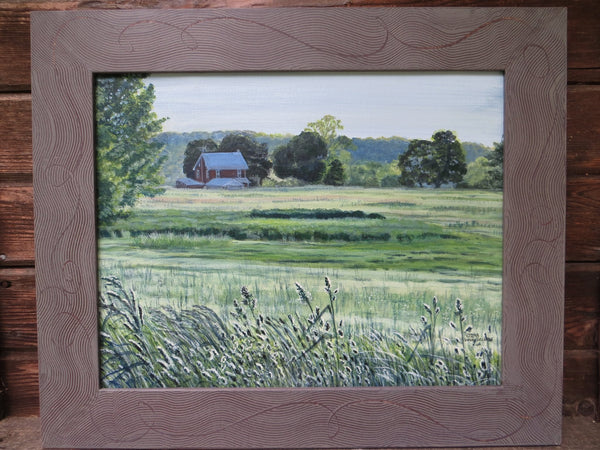 "Fields on Group Mill Road" 11x14