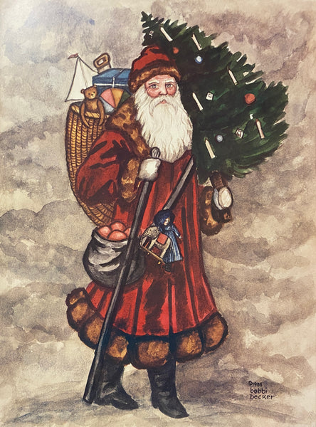 German Santa “Old German Santa” – the bobbi becker gallery